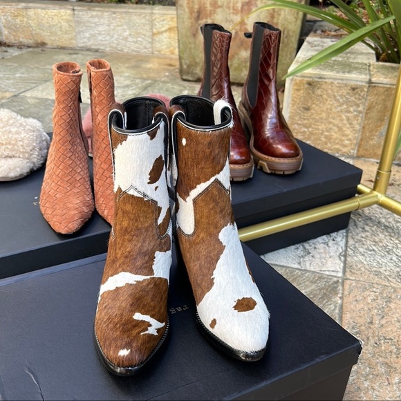 rag & bone Clyde Boot in Cow Print - Picture 6 of 10